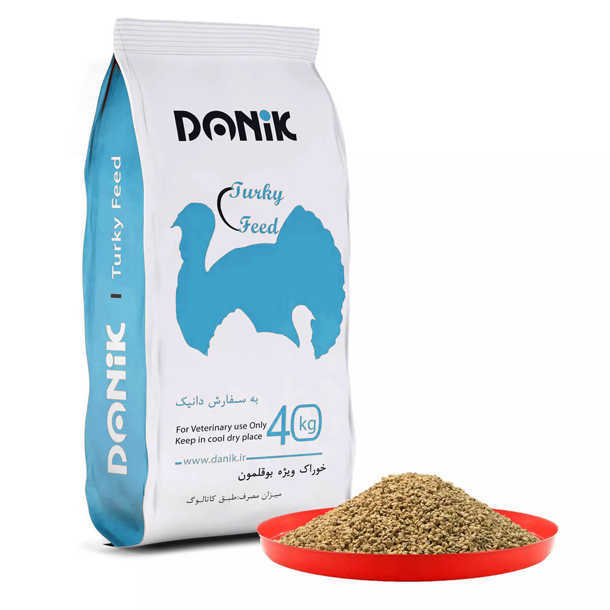 turkey-4 دان بوقلمون گوشتی 85 تا 105 روزگی (T6) - تصویر 1